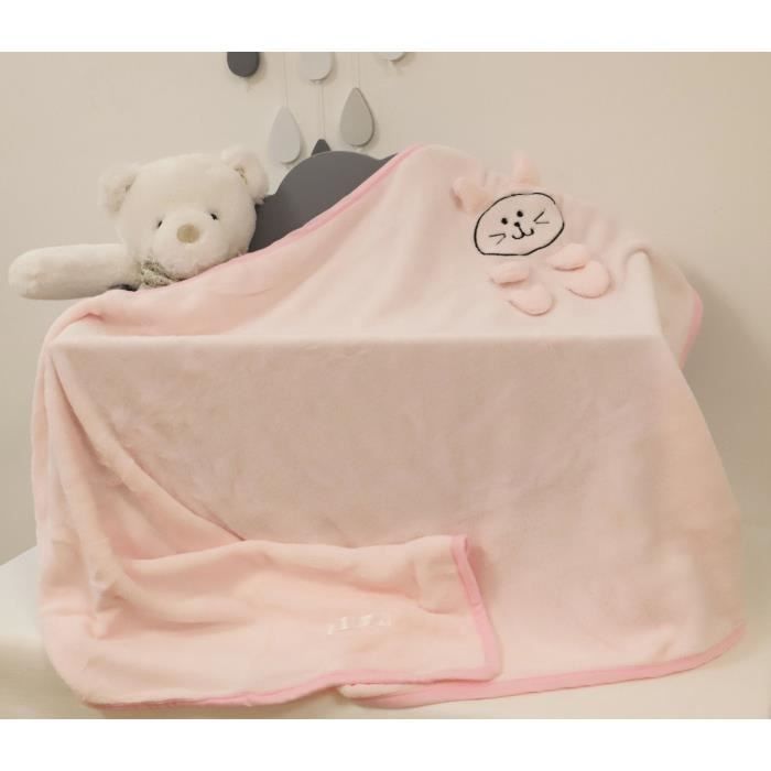 Couverture Bebe Naf Naf Rose Kitty Cdiscount Maison Couverture Bebe Naf Naf Rose Kitty Cdiscount Maison