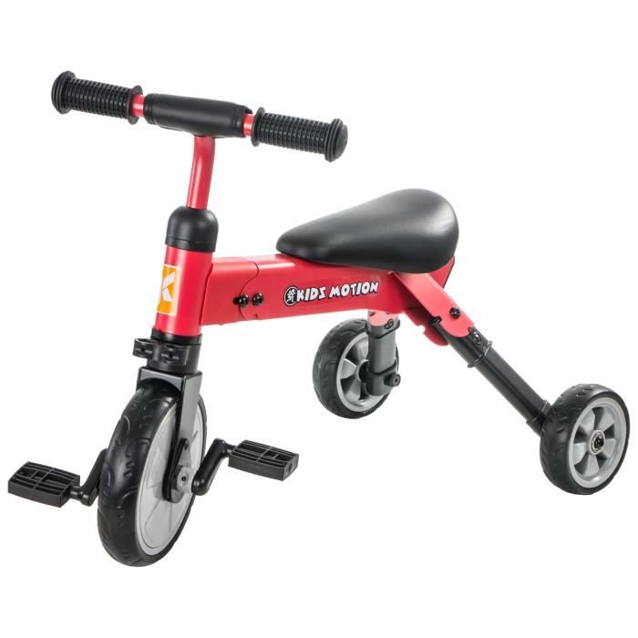 Kidz Motion Tricycle Tobi Multifonctions pour Enfants de + 18 mois, en