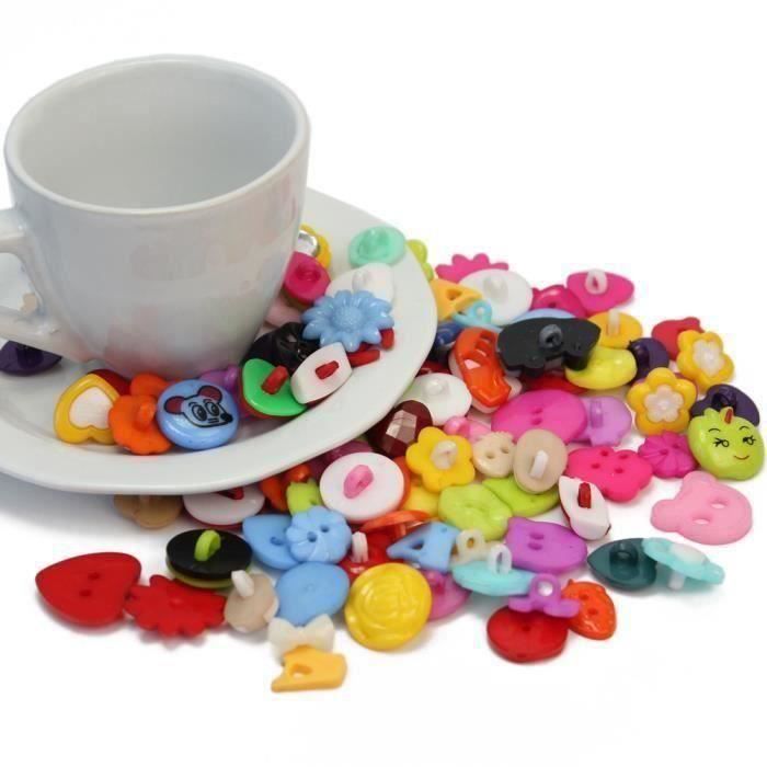 Lot De 10 Boutons En Bois Personnages 30x18mm - Pour Couture, Scrapbooking, Mercerie, Neuf