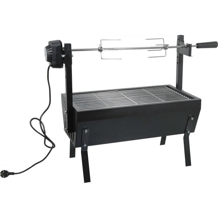Moteur De Barbecue électrique 1,5V - Pour Faire Tourner Les Broches - Vitesse 3-3,5 Tr/min - Alimentation Par Pile D - Rotation Horaire/antihoraire - 5