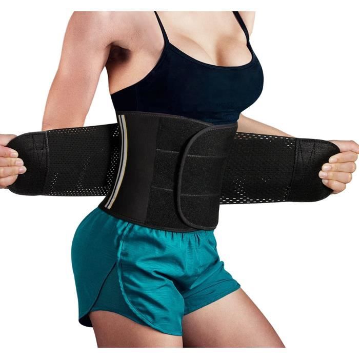 Ceinture de sudation KSCD pour femme, ceinture de sauna pour entraînement  et graisse du ventre 