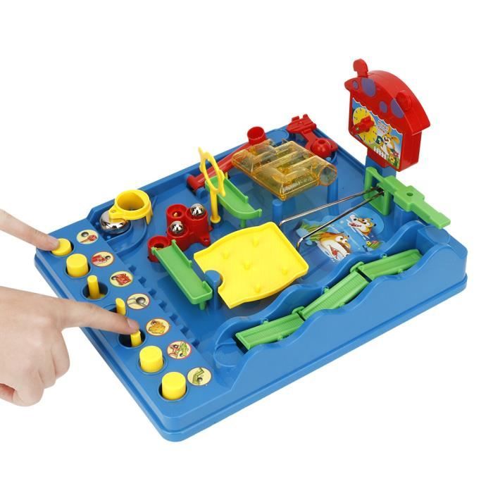 Qiilu Jouet de jeu de bureau Mini jeu de bureau de table de labyrinthe de  parc aquatique portable jouets pour enfants adultes - Cdiscount Jeux -  Jouets