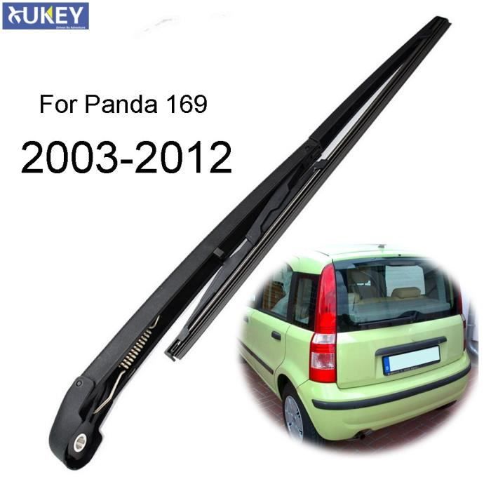 arrière bras d'essuie-glace lame Kit pour Fiat Panda 169 2012 2011 2010 2009 2008 2007 2006 2005 2004 2003