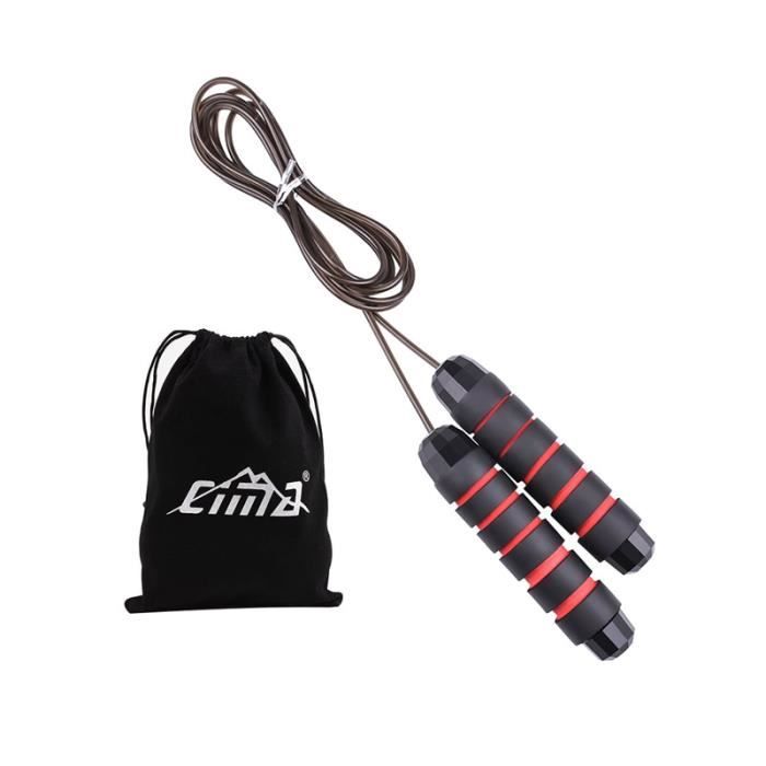 Beast Gear Corde à Sauter Sport – Speed Jump Rope pour Adulte et Enfant – Roulement à Billes