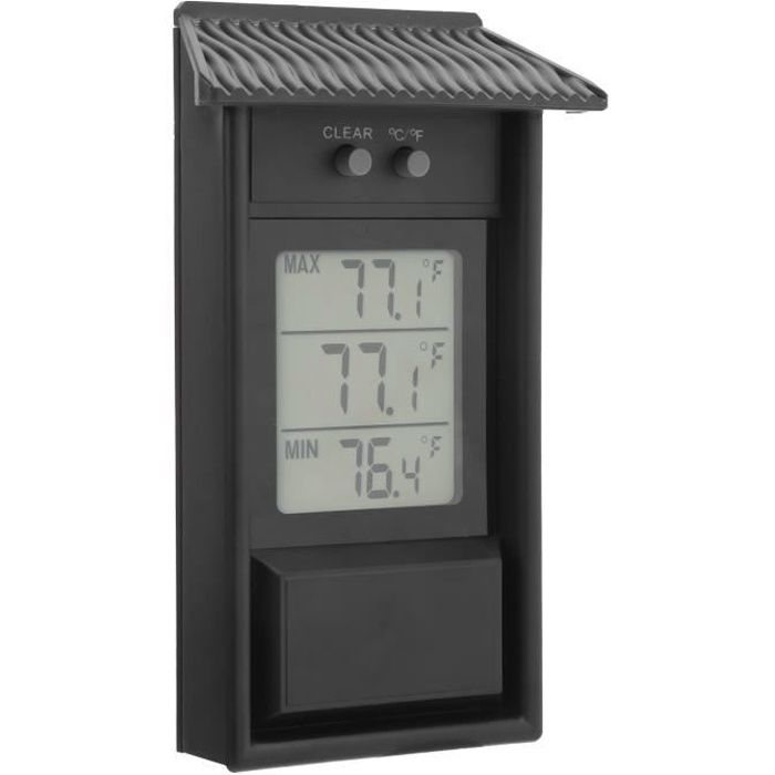 HIB Thermomètre extérieur Thermomètre Digital Compteur de Température Étanche  Extérieur Jauge pour Serre Jardin - Cdiscount
