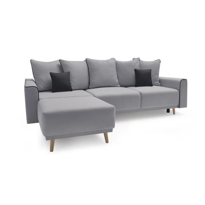 Bobochic Mola Canape D Angle Gauche Convertible Meridienne