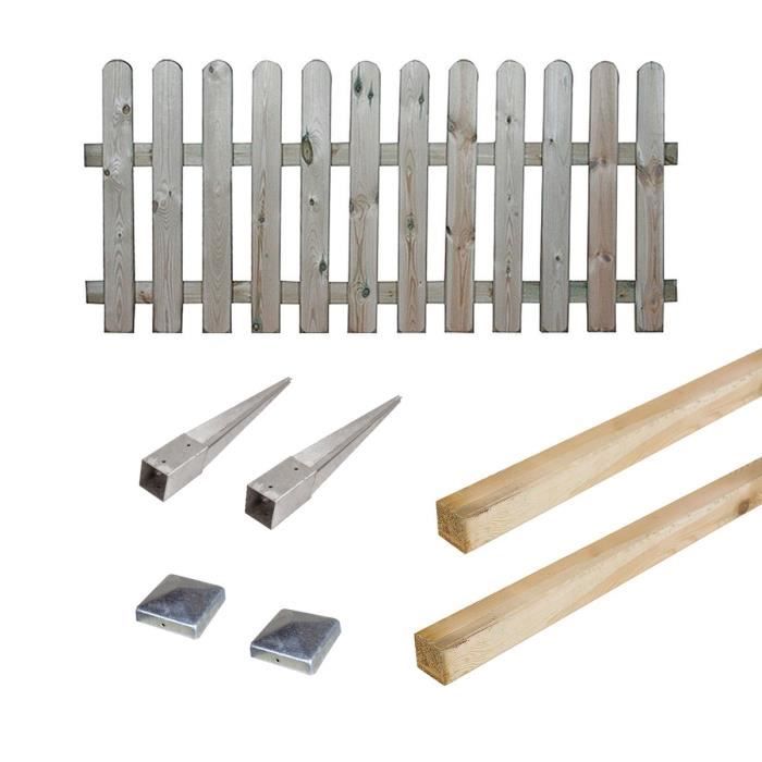 Kit barrière Coquelicot 60 à enfoncer