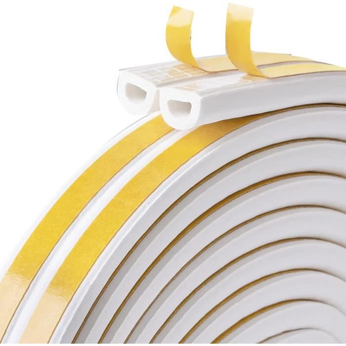 Mastic,Bande D'étanchéité De Porte Auto-adhésive En Silicone, Anti