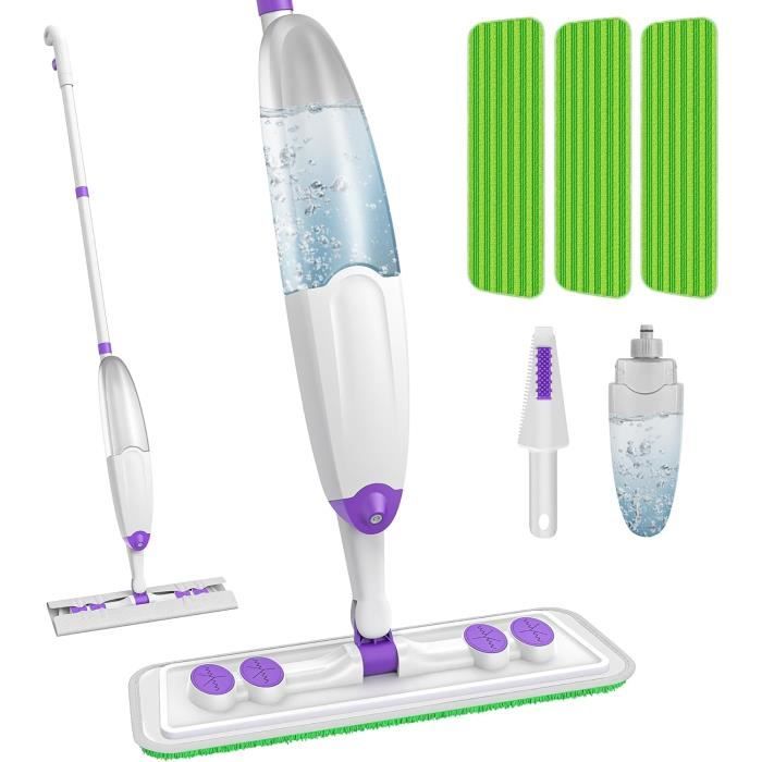 Balai Pulvérisateur En Bois Dur Pour Le Nettoyage Du Sol, Serpillère En ...