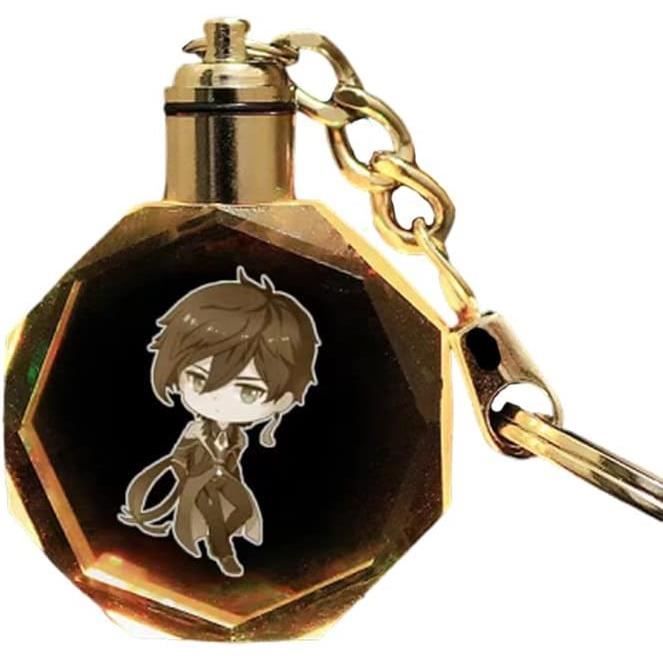 6 -Genshin Impact – porte clés Slime pour homme et femme, pendentif 6 -Genshin Impact – porte clés Slime pour homme et femme, pendentif