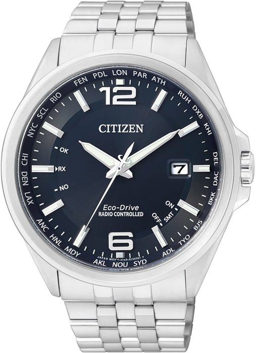 Montre - Citizen - Radio Pilotée - Acier - Verre Saphir - 10 ATM