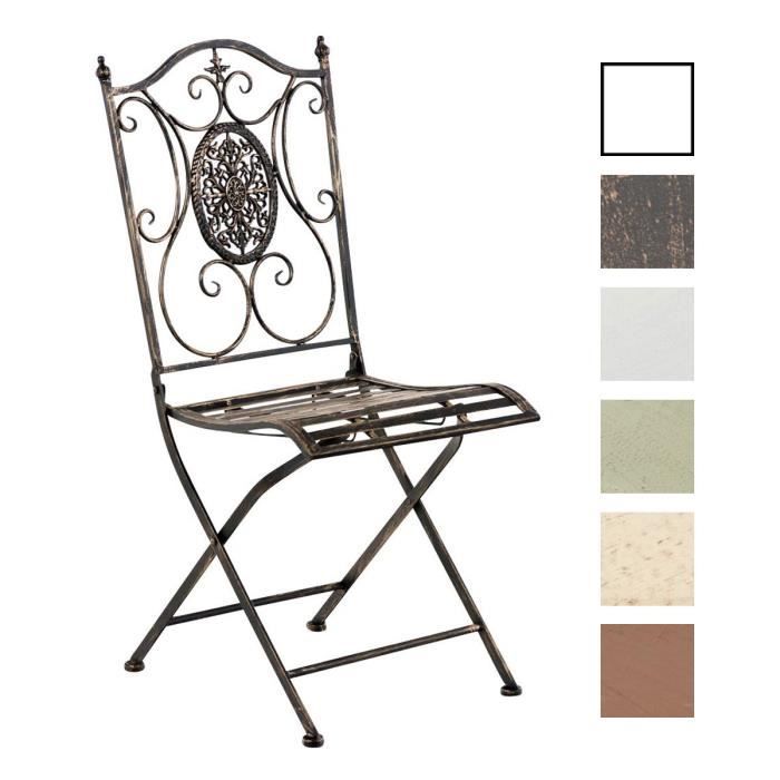 -CLP-Chaise de jardin en métal Sibell-Array