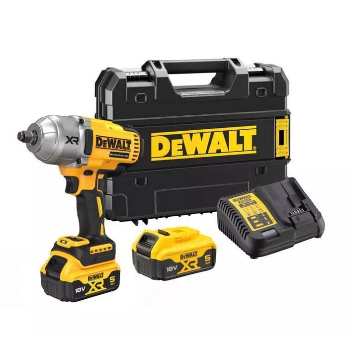 Boulonneuse ½” DEWALT XR 18V Brushless 1396 Nm 2 batteries 5.0 Ah chargeur DCF900P2T QW