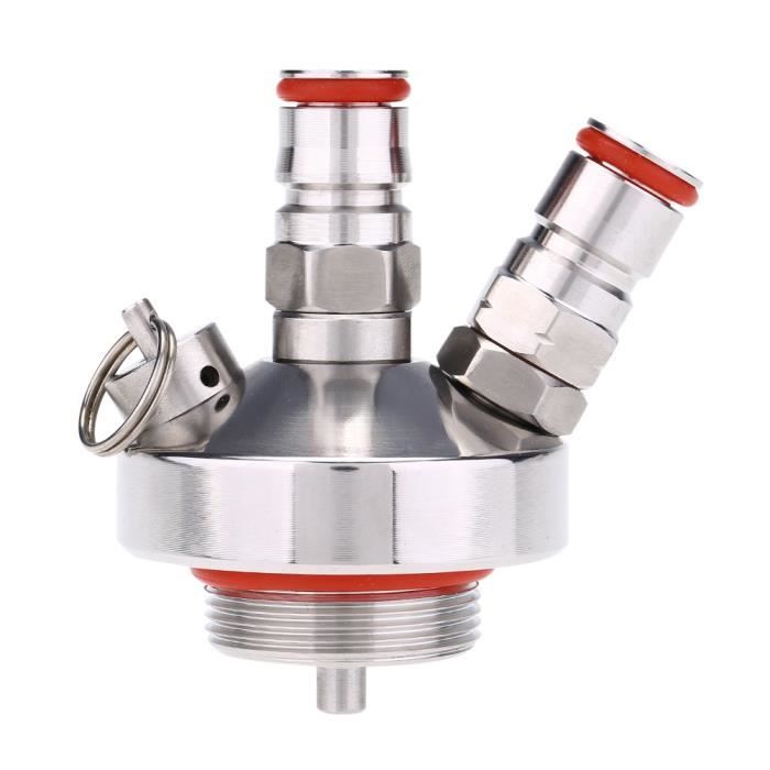 Adaptateur Double Serré, 12,7 Cm Ou 40,6 Cm, Jaune, Double Serré