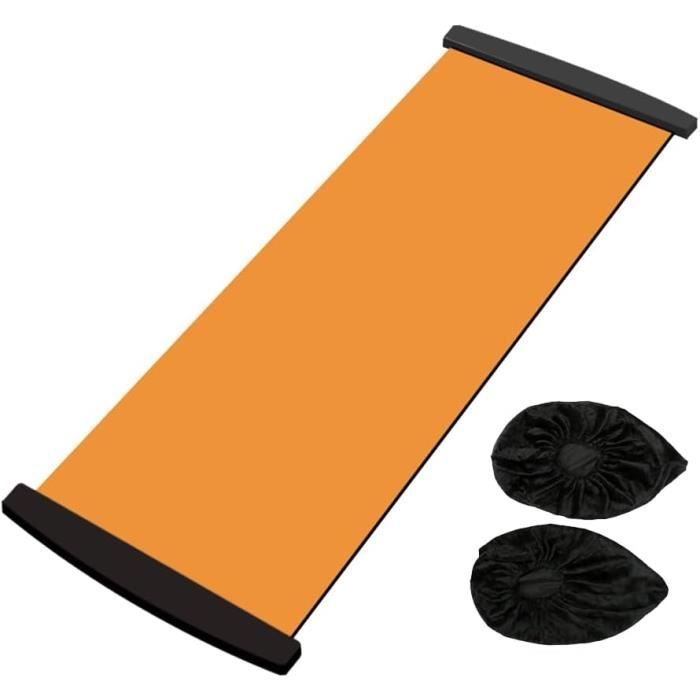 Tapis De Glisse Silencieux Pour Fitness Maison - Exercices Yoga, Abdos, Amincissement, Avec Butées De Sécurité