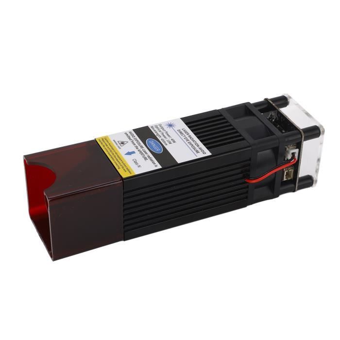 Tête Laser 40W 450nm à Mise Au Point Réglable - Module Gravure Et Découpe TTL - Neuf Pour Machine Laser