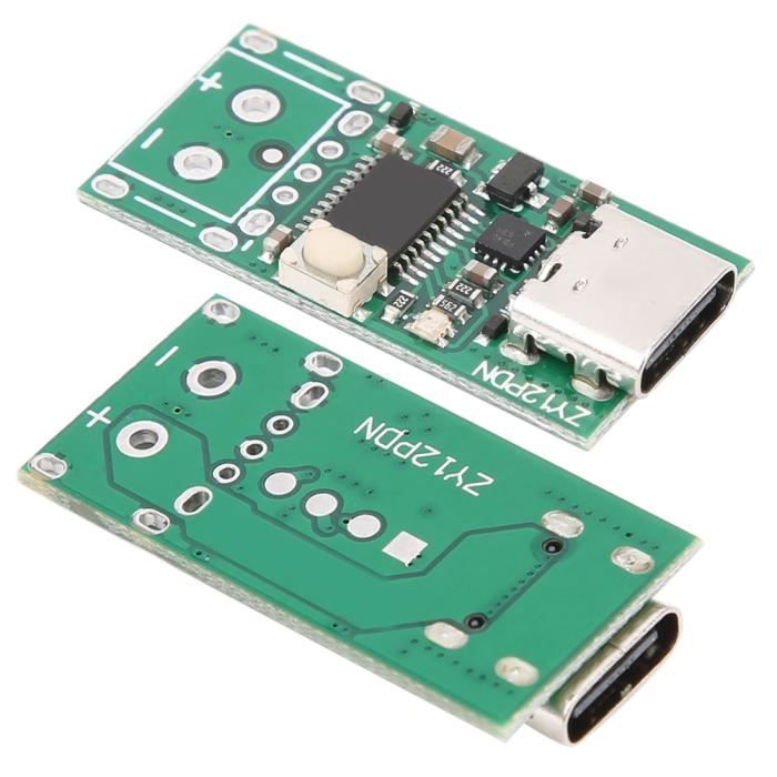 Youmile 2 Pièces 2S 7.4V 8.4V Module De Charge De Batterie Au Lithium Carte De Charge De Rappel USB 5V2A à 8.4V Pour Charger Deux Batteries, Avec Boîtier De Batterie 18650 Câble