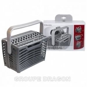 Panier à couverts pour lave-vaisselle Electrolux - 2 compartiments modulables - Pièce dorigine constructeur