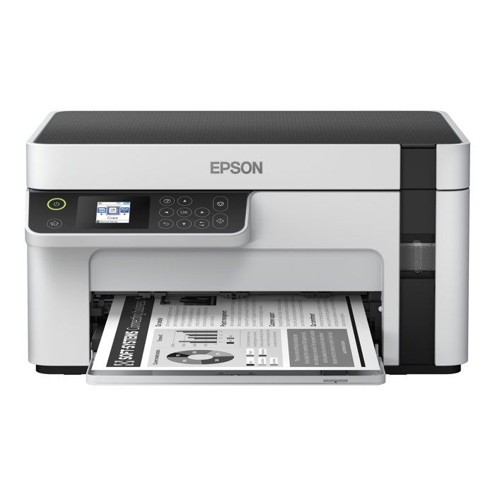 Imprimante multifonctions EPSON EcoTank ET-M2120 – Noir et blanc – Jet dencre