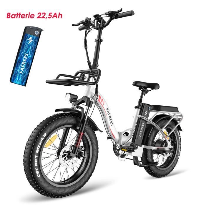Vélo électrique FAFREES F20 MAX 500W 48V 22,5Ah max 45km/h Blanc
