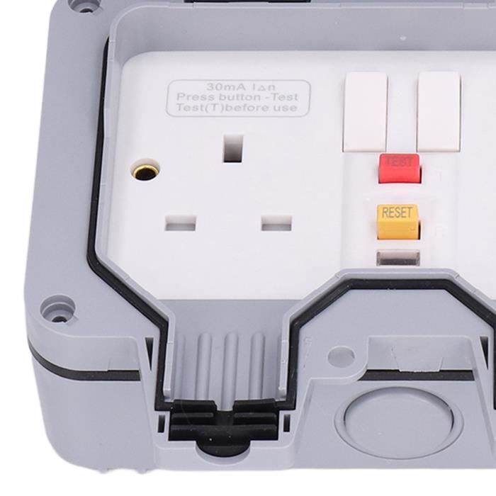 Plaque Murale Double Pour Interrupteur – Blanc