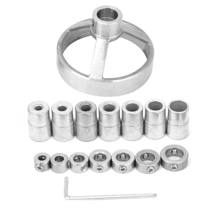 Positionneur De Perçage Portable – Guide De Précision Pour Perceuse, Réglable, Fond Flexible – Parfait Pour Le Travail Du Bois