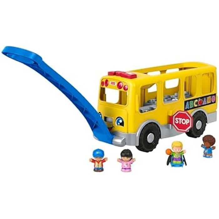 Jouet éducatif - LITTLE PEOPLE - AUTOBUS ESCOLAR GRANDE - Jaune - 3 ans - Mixte