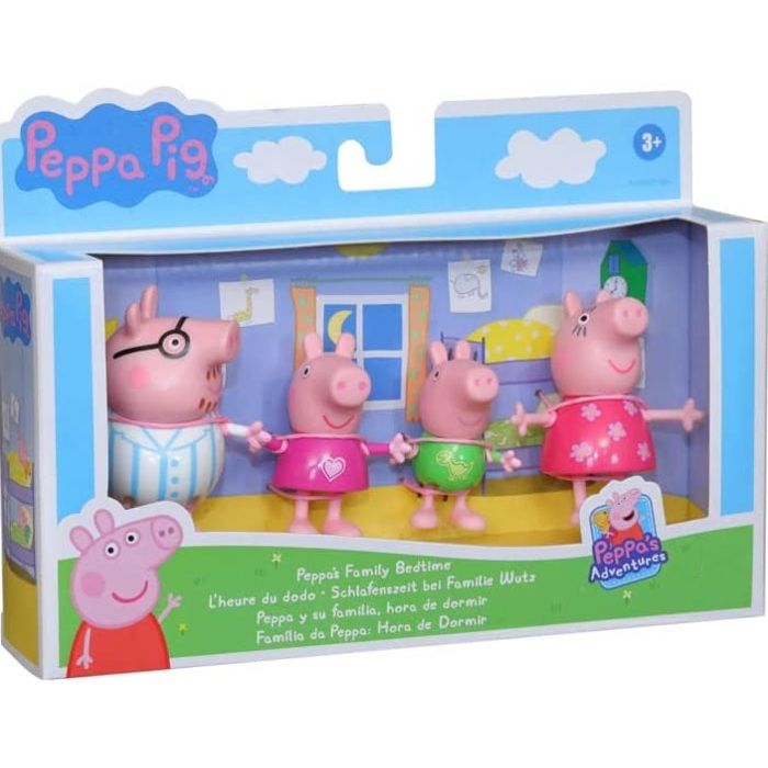 Peppa Pig - Pack Famille 4 Peluches