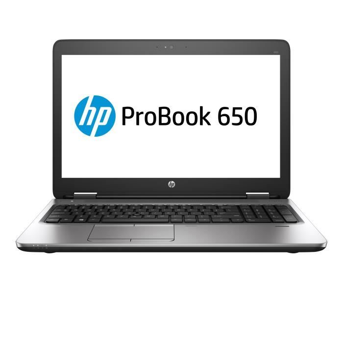 HP ProBook 650 G2 Intel® Core™ i5 de 6e génération 24 GHz 396 cm (15.6) 1366 x 768 pixels 4 Go 256 Go - Hewlett packard