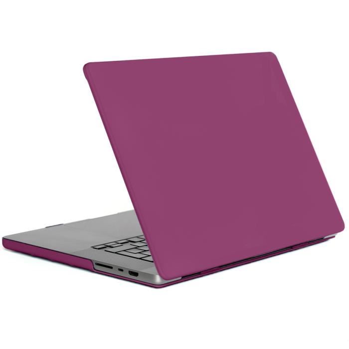 Coque rigide IMOSHION MacBook Air 15 pouces 2023 2024 Rouge Plastique mat Protection complete