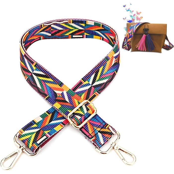 Réglable 78-140cm À Main Bandoulière Lanière Anse De Sac Crossbody Bag