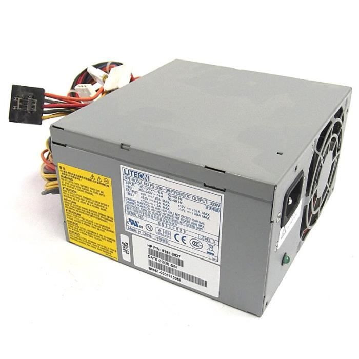 Alimentation LITEON HP PS-5301-08HF 585007-001 300W Tour EMachines Power Supply 