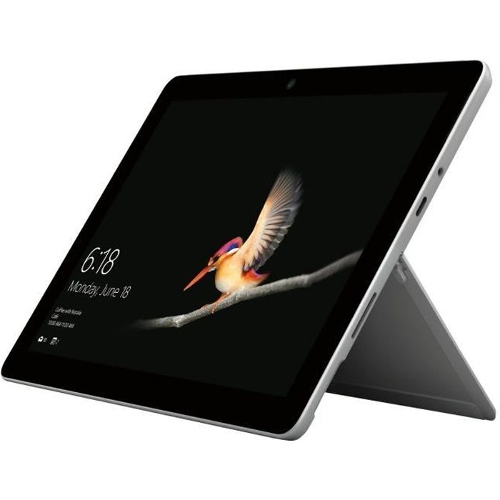 Microsoft Surface Go 25 4 Cm 10 1800 X 10 Pixels 64 Go 4 Go Windows 10 Pro Argent Cdiscount Informatique