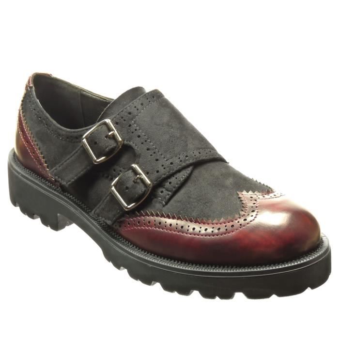 derbies boucle femme