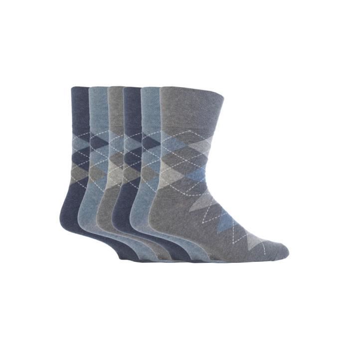 Jeep – Lot De 6 Paires Chaussettes Randonnée Homme – Taille 39-45 – Coton épais – Pour Marche, Trek, Plein Air – Confort Durable - 3
