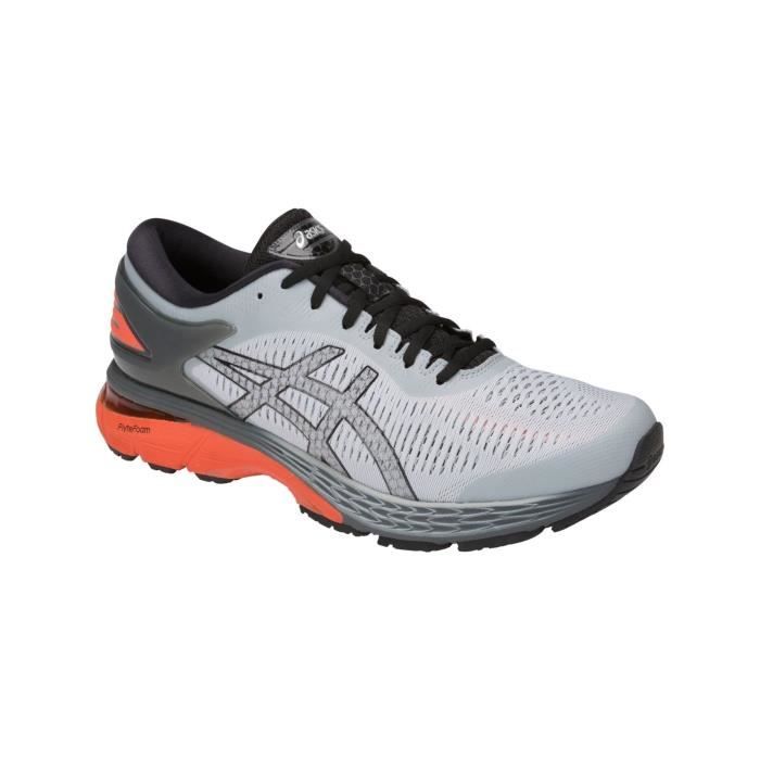 chaussure asics homme grise