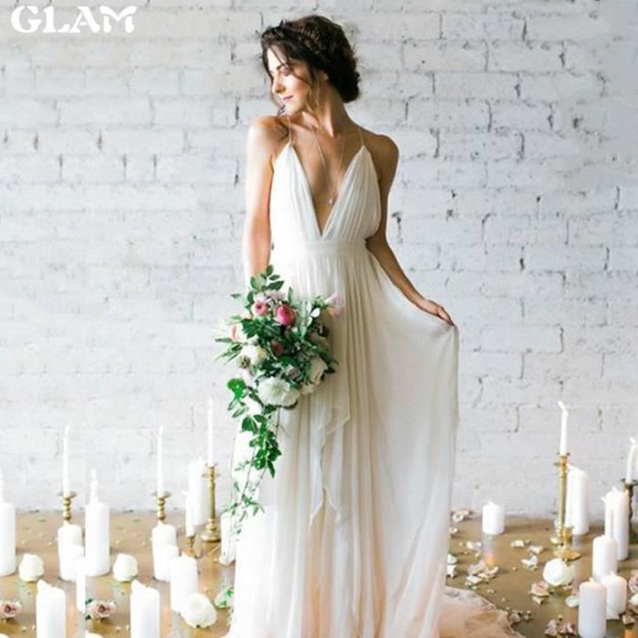 robe de plage mariage