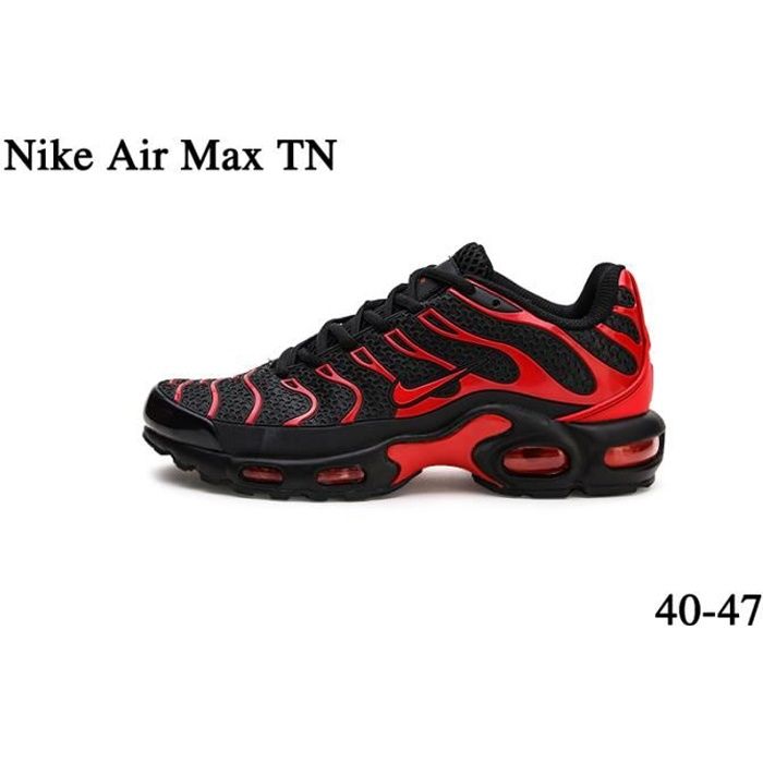 Chaussures de Running Homme Gris Basket NIKEs AIRs MAX TN Plus Chaussures de Running Homme Noir rouge Chaussures de Running Homme Gris Basket NIKEs AIRs MAX TN Plus Chaussures de Running Homme Noir rouge