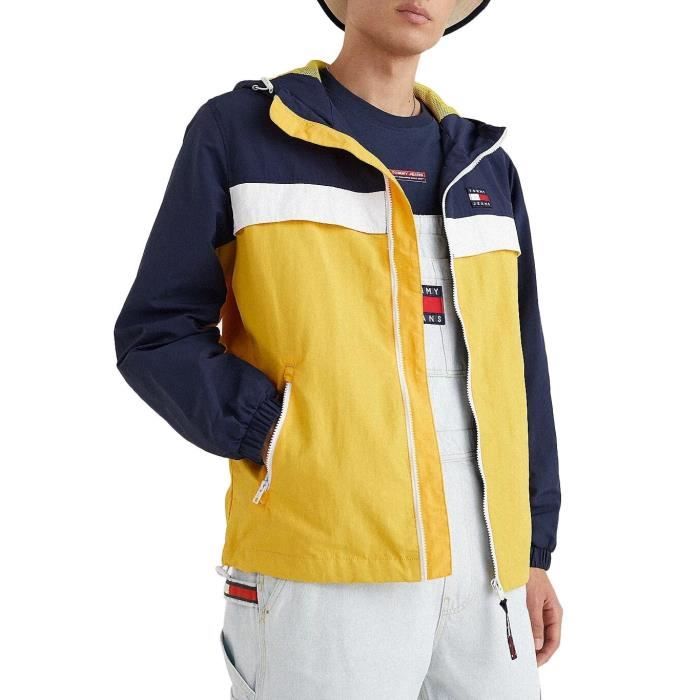 Veste tommy jaune best sale