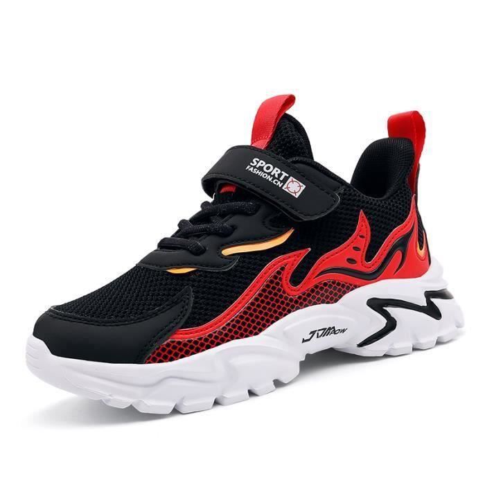 Baskets Montantes Enfant Mitudidi – Chaussures De Course Et Sport, Enfiler Facile, Semelle EVA Antidérapante, Pour Garçons Et Filles
