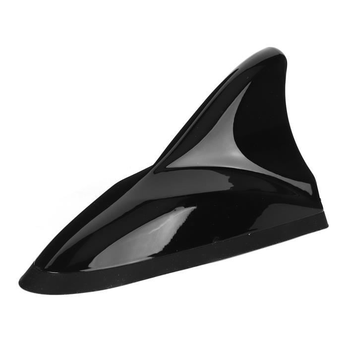 Antenne Voiture Universelle Style Aileron De Requin - Noir - Réception AM/FM Et Étanche