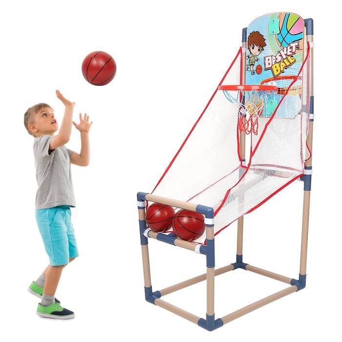 Machine De Basket Ball 8 En 1 Avec 4 Balles Pompe A Air Et 8 Modes De Jeu Jeux De Basket Ball Darcade Bleu Blanc 88305935