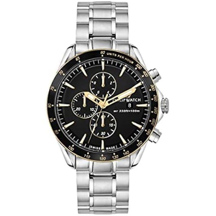 Montre Homme - PHILIP WATCH - Blaze - Quartz - Chronographe - Acier Inoxydable 44mm