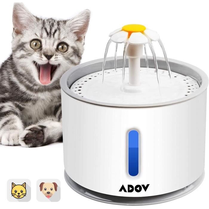 Comparer les prix de Fontaine deau pour Chat 24 L Intérieur et Extérieur Automatique Distributeur deau Potable électrique Portable Hygiénique Remplace