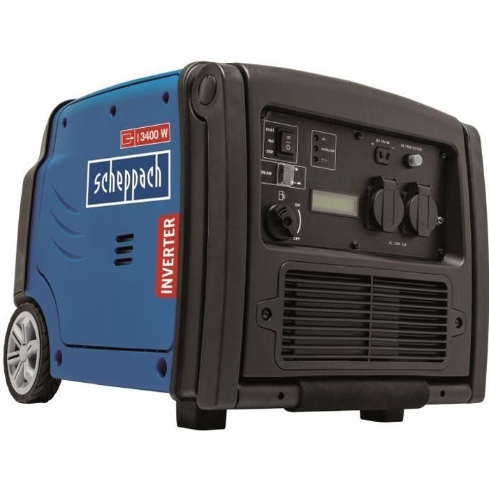 Groupe électrogène Inverter SCHEPPACH SG3400i - 2800W / 3400W - 5.1 CV