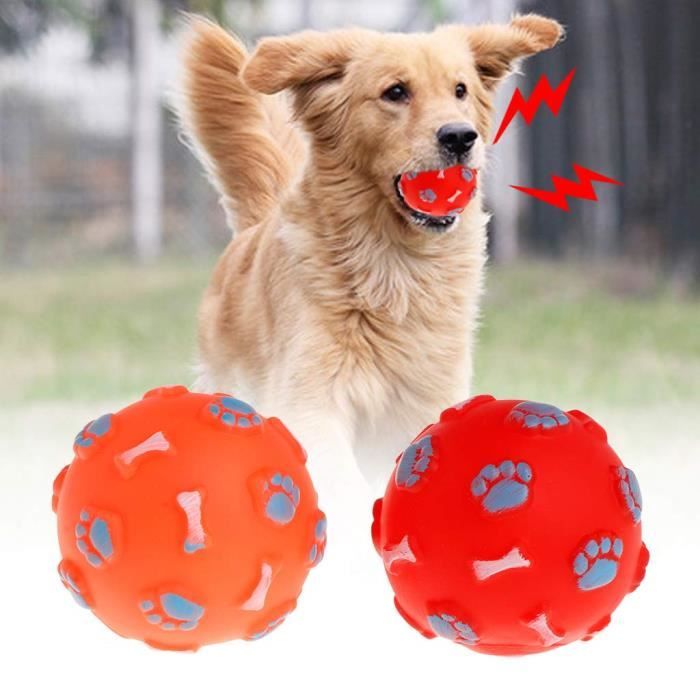 Jouet Pour Chien 1pc Balle De Caoutchouc Grincant Os Empreinte Jouer Chercher Des Balles Interactif Chat Chaton Fournxs Cdiscount Jouet Pour Chien 1pc Balle De Caoutchouc Grincant Os Empreinte Jouer Chercher Des Balles Interactif Chat Chaton Fournxs Cdiscount