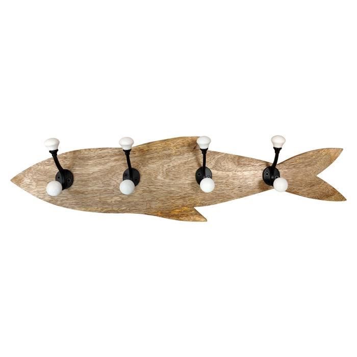 Cintre Mural Poisson Truite En Résine – Déco Murale Originale