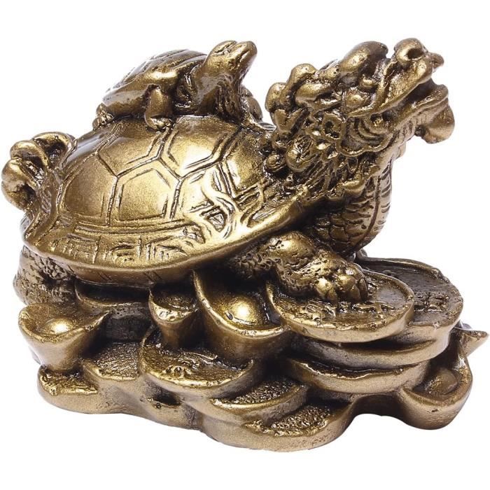 Dusky Seaside Sparrow Statuette Feng Shui en résine de tortueagon