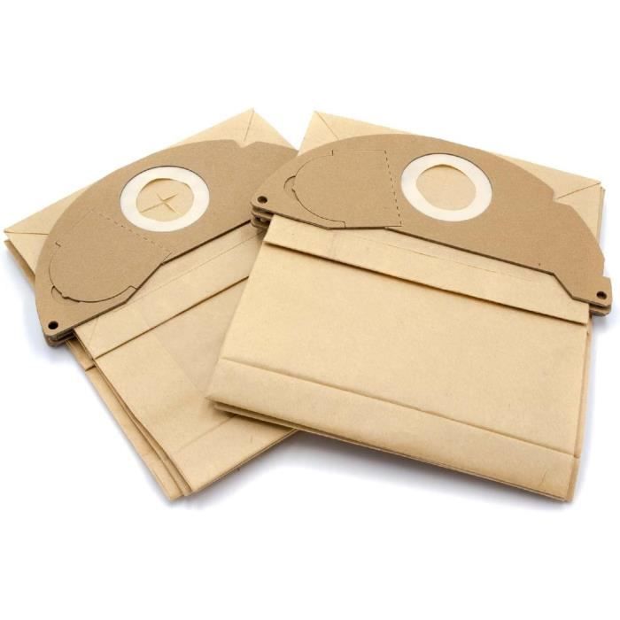 Lot De 10 Sacs Aspirateur Compatibles Kärcher A 2731, A 2801, K 2701, Etc. Marque Vhbw