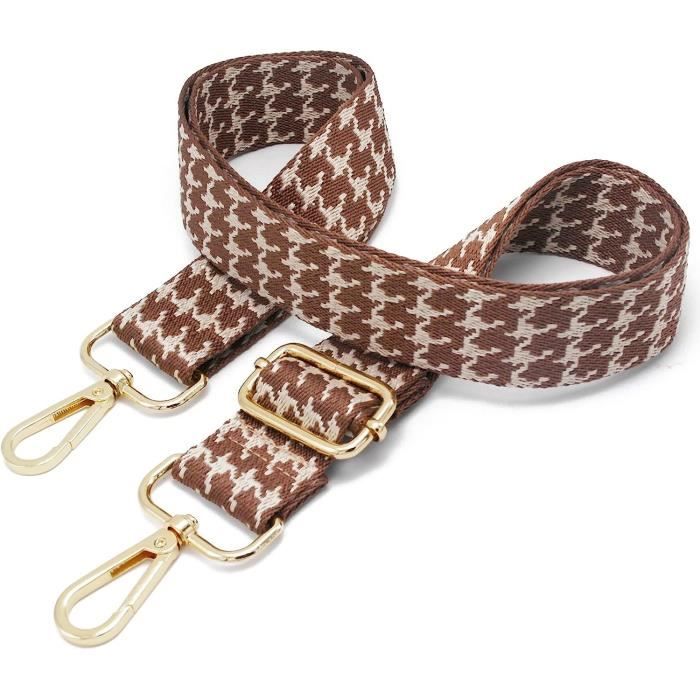 Sangle De Sac à Main Longue Ou Courte En Cuir Synthétique Brillant Pour Femme, Pour Bandoulière, Sac à Main, Large Poignée De Rechange